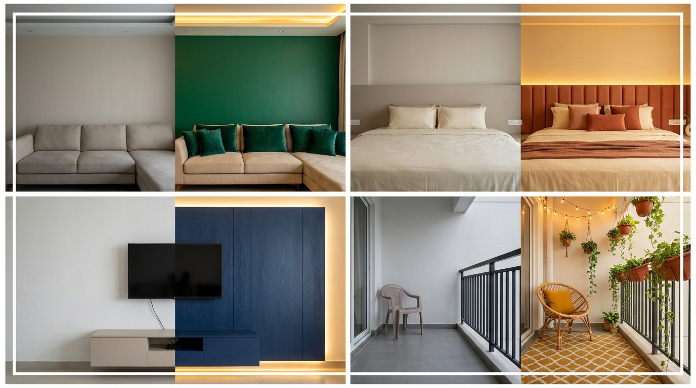 4 Indian Rooms Transformed With Just One Accent Color