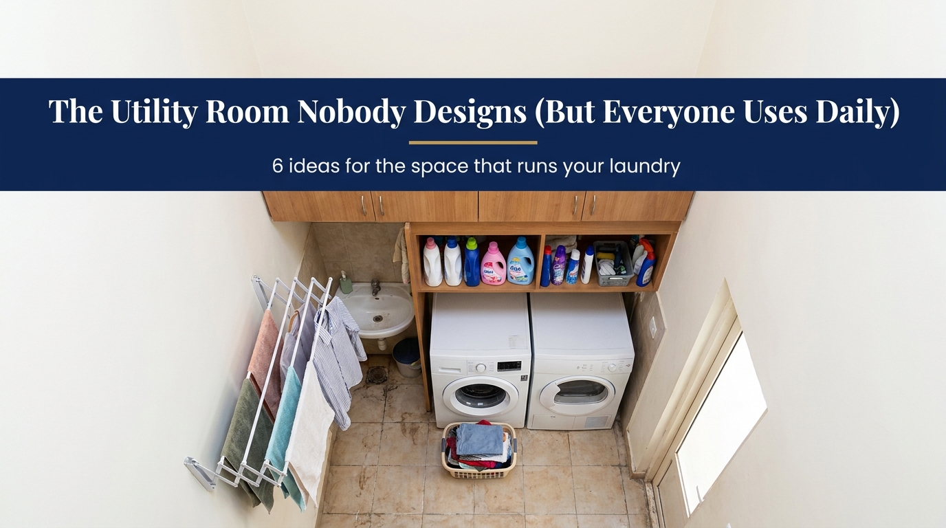 The Utility Room Nobody Designs (But Everyone Uses Daily)