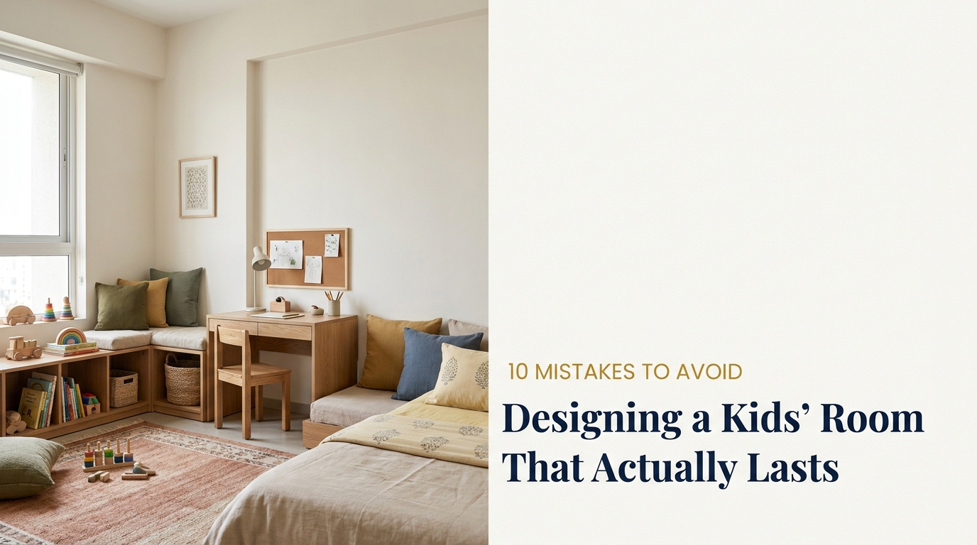 10 Kids Room Design Mistakes Almost Every Indian Household Makes