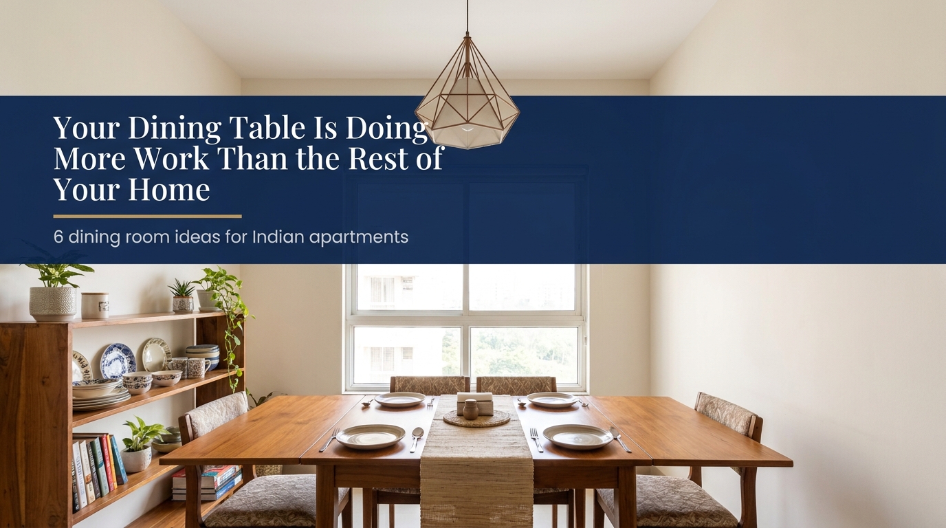 Your Dining Table Is Doing More Work Than the Rest of Your Home Combined