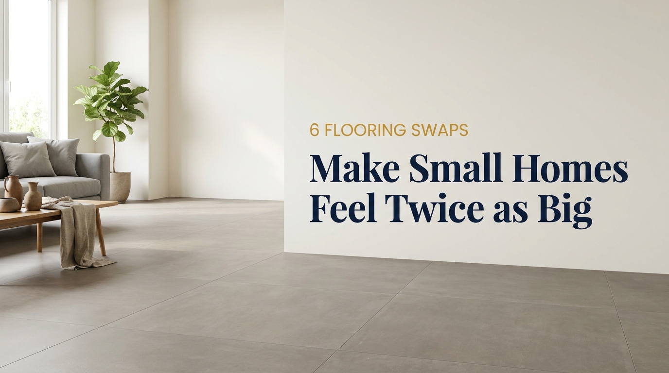 6 Flooring Swaps That Make Small Homes Feel Twice as Big