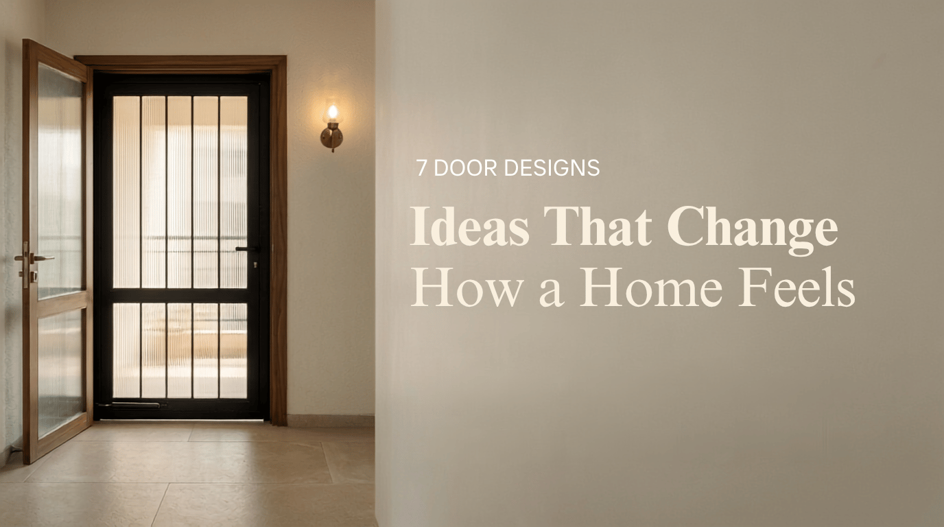 7 Door Designs That Change How a Home Feels Before You Even Step In
