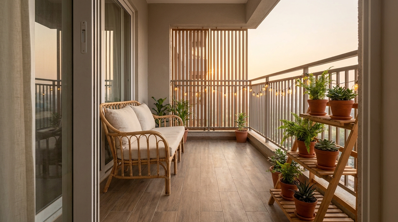 From Storage Dump to Favourite Room: A Balcony Renovation