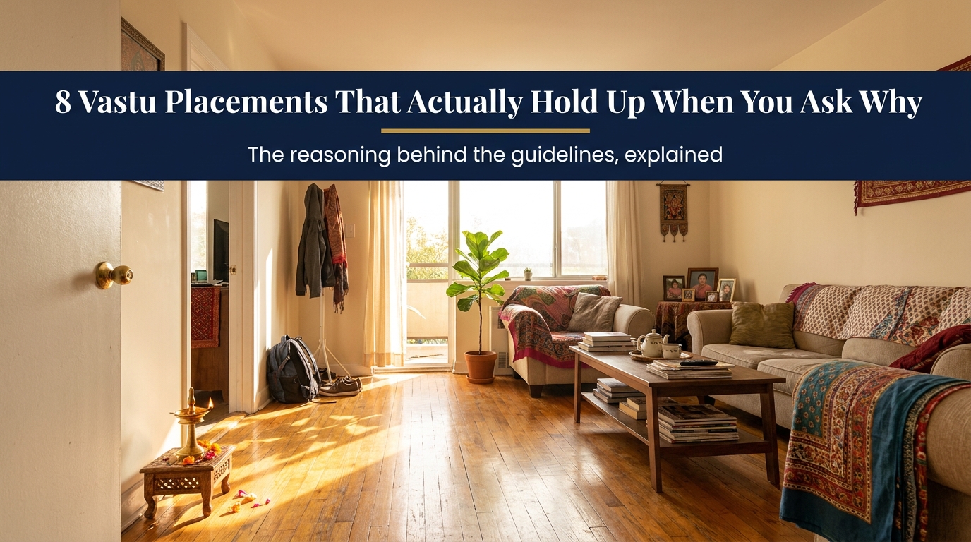 8 Vastu Placements That Actually Hold Up When You Ask Why