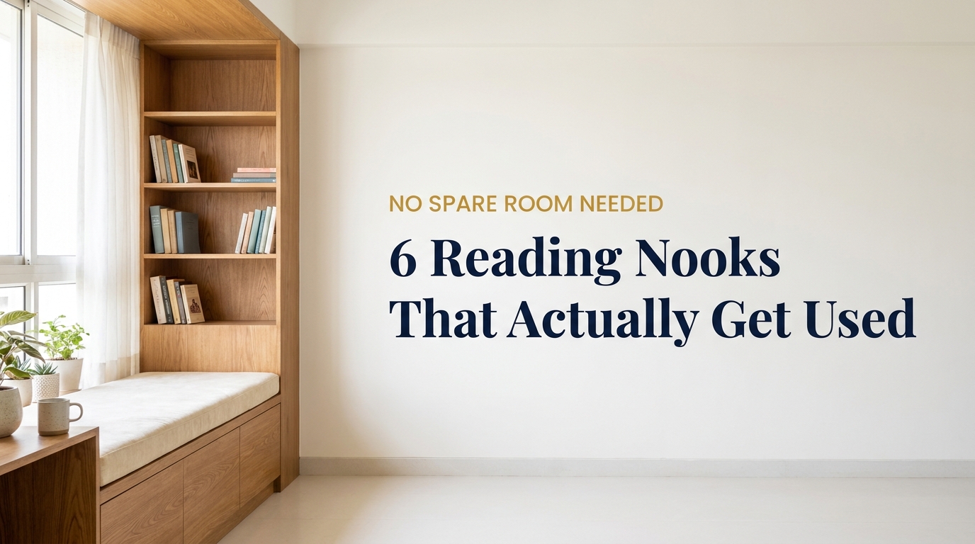 6 Home Library and Reading Nook Ideas for Apartments That Don't Have a Spare Room