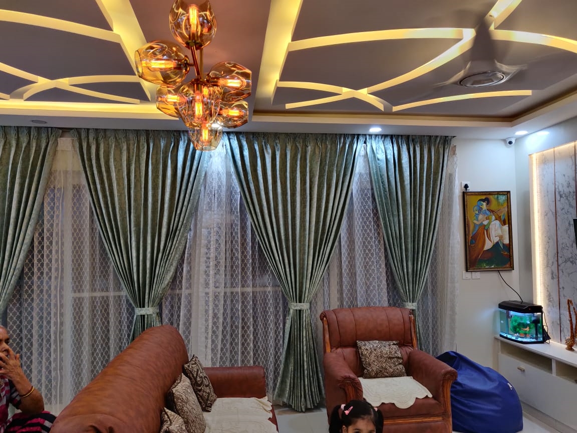 Home Interio Decor: Curtain Shop in Sarjapur Main Road project