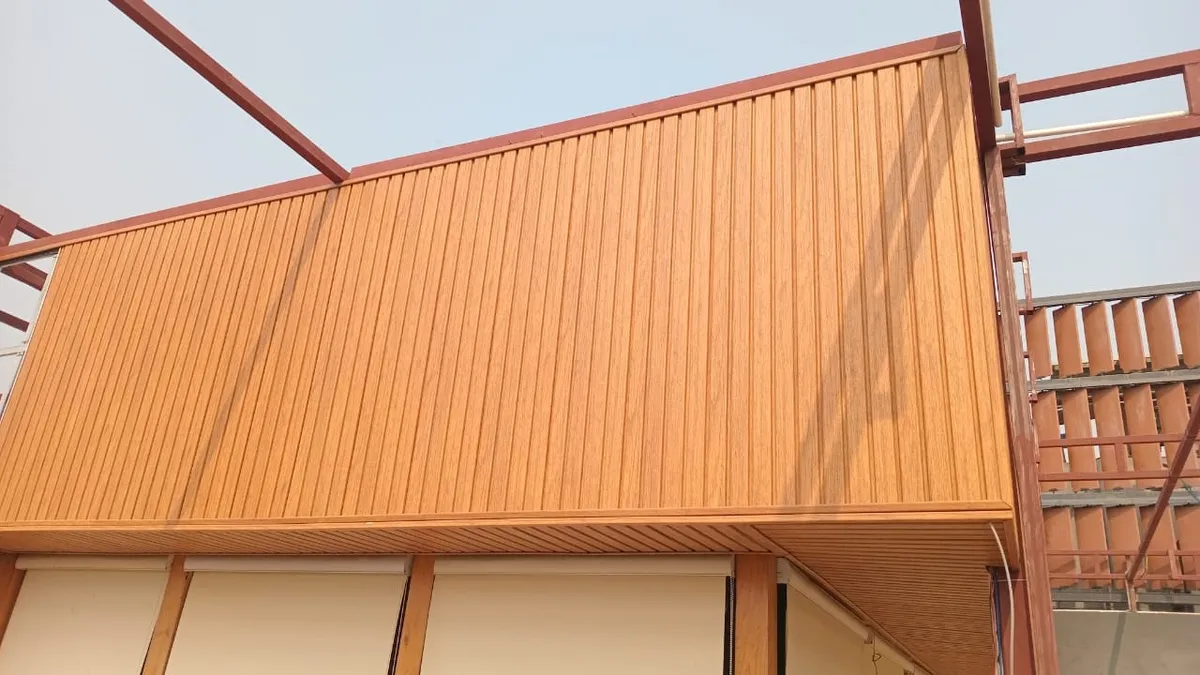 VISION INC - PVC False Ceiling and HPL Sheets project 1