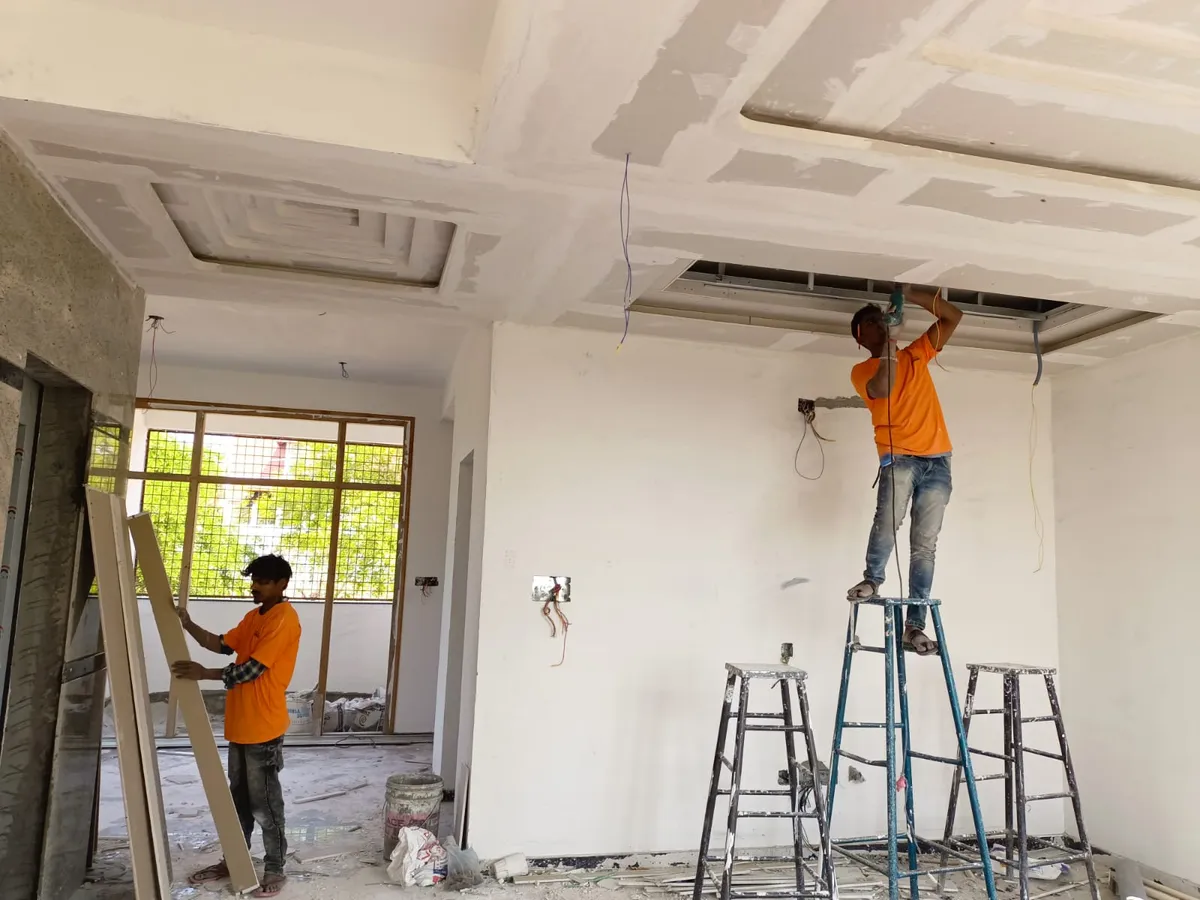 MagicCeilings | False Ceiling in Bangalore | Gypsum/POP Ceiling | PVC Ceiling project 2