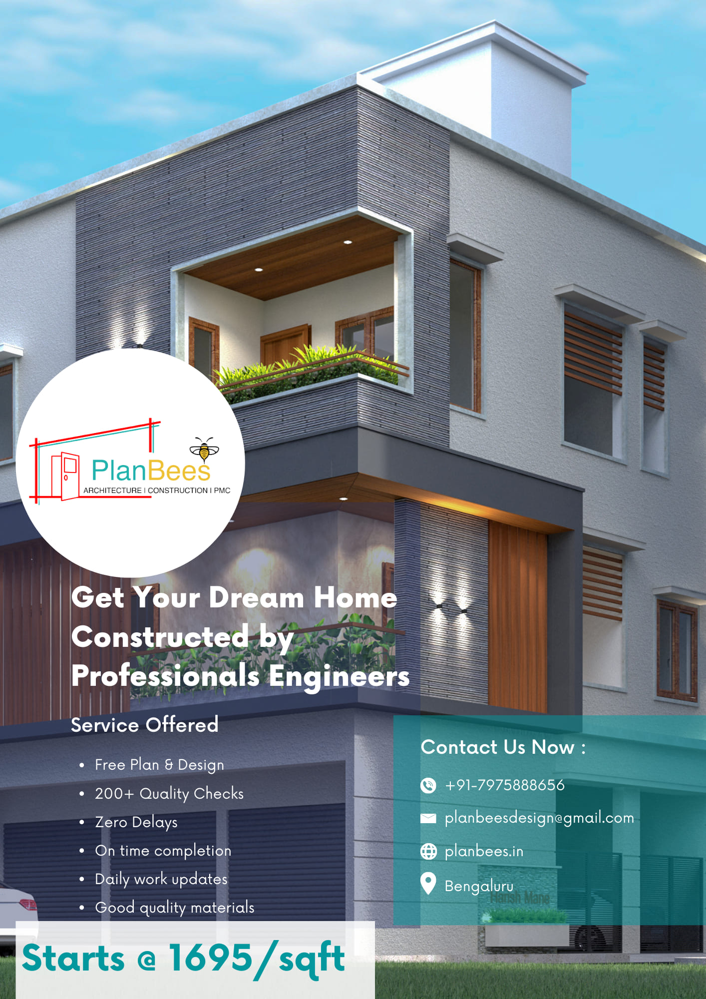 PlanBees - Architect and Home Construction in Bangalore