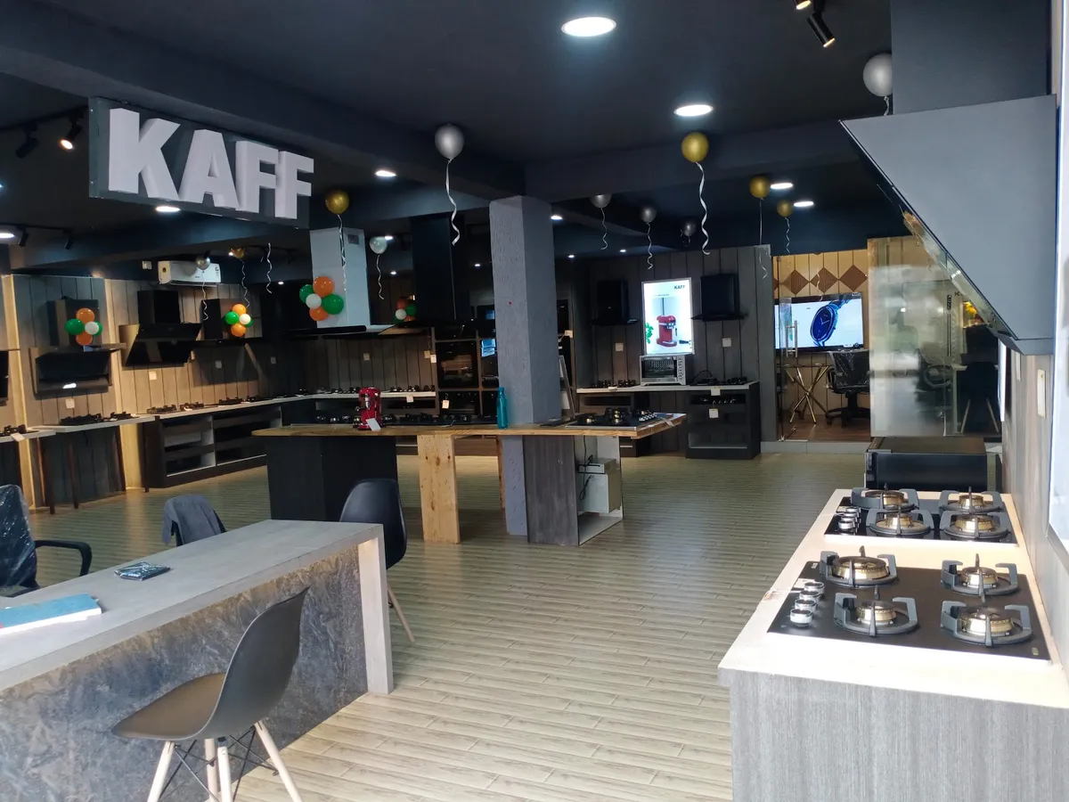 KAFF Kitchen Appliances Brand Store - Kreative Nest Interiors, KR Puram project 1