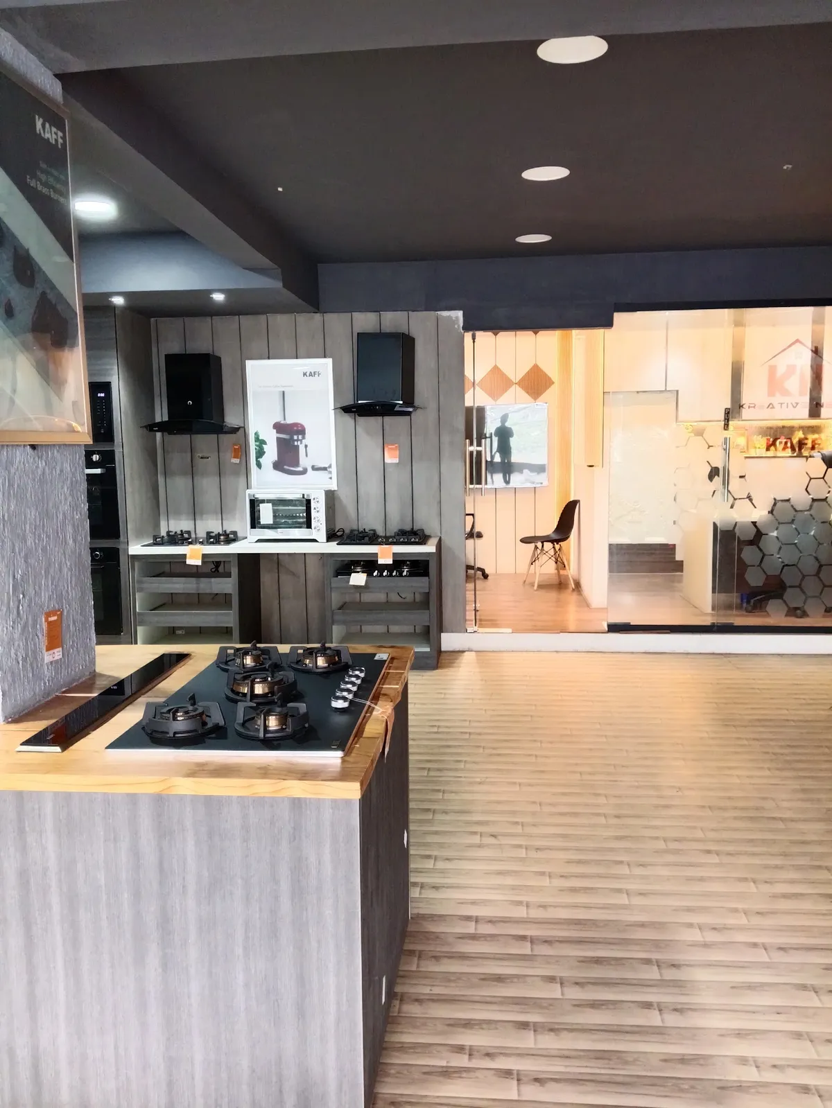 KAFF Kitchen Appliances Brand Store - Kreative Nest Interiors, KR Puram project 3