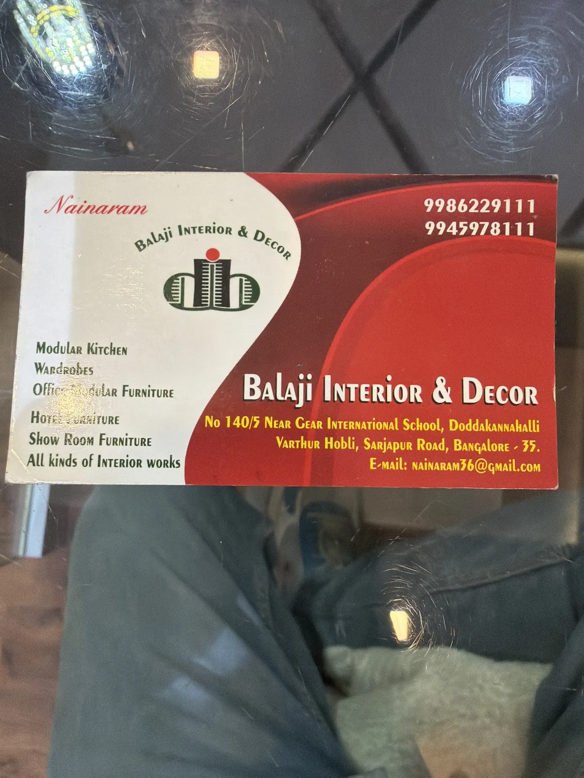 Balaji Interiors and Decor modular design factory — interior design portfolio in Bengaluru