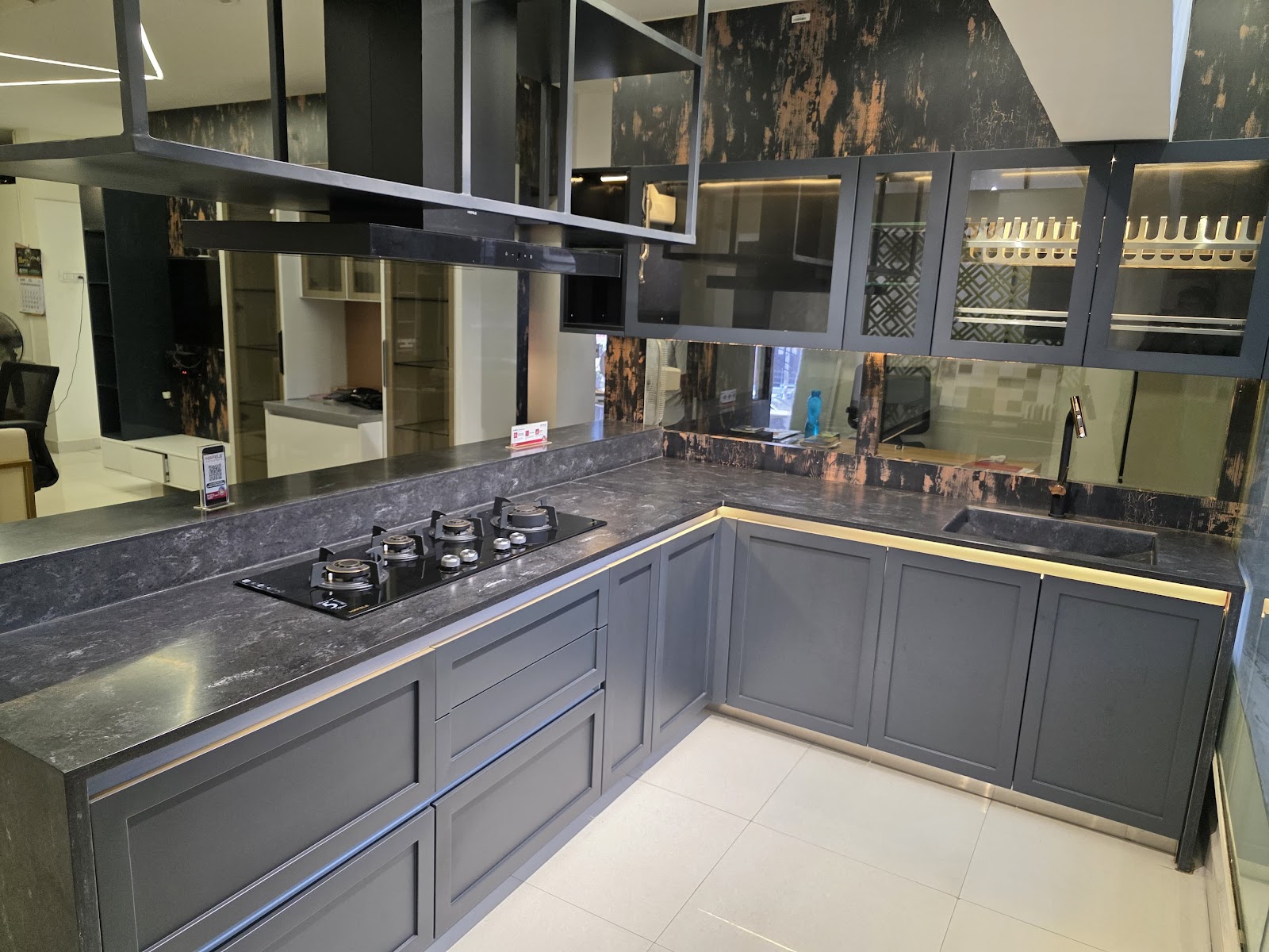 Metalcubess – Stainless Steel Interiors & Modular kitchens project 3