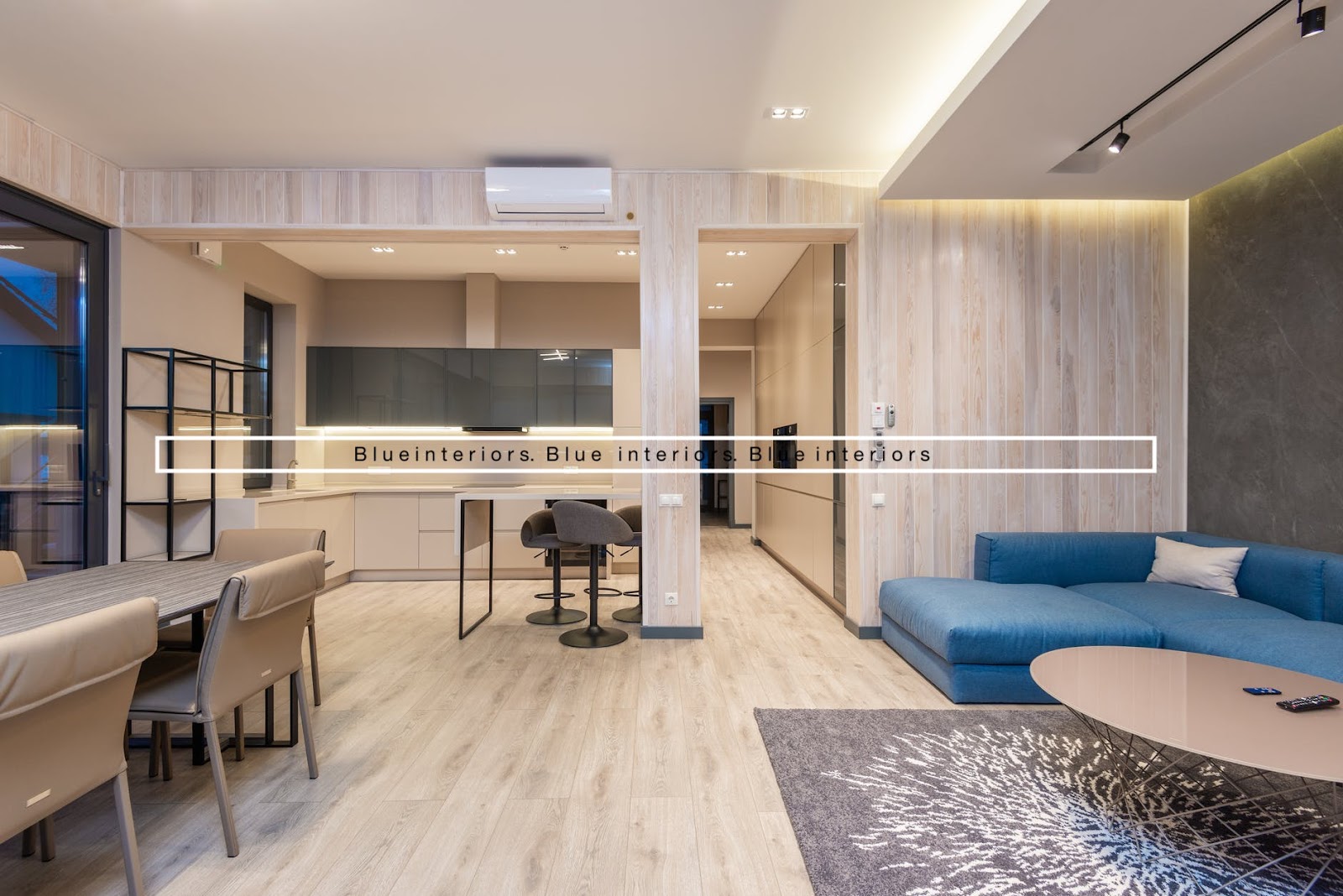 Blue Interiors project