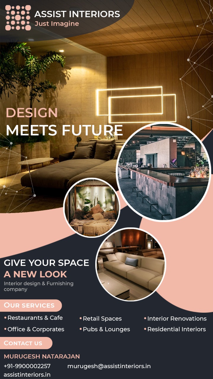 ASSIST INTERIORS INC — interior design portfolio in Bengaluru