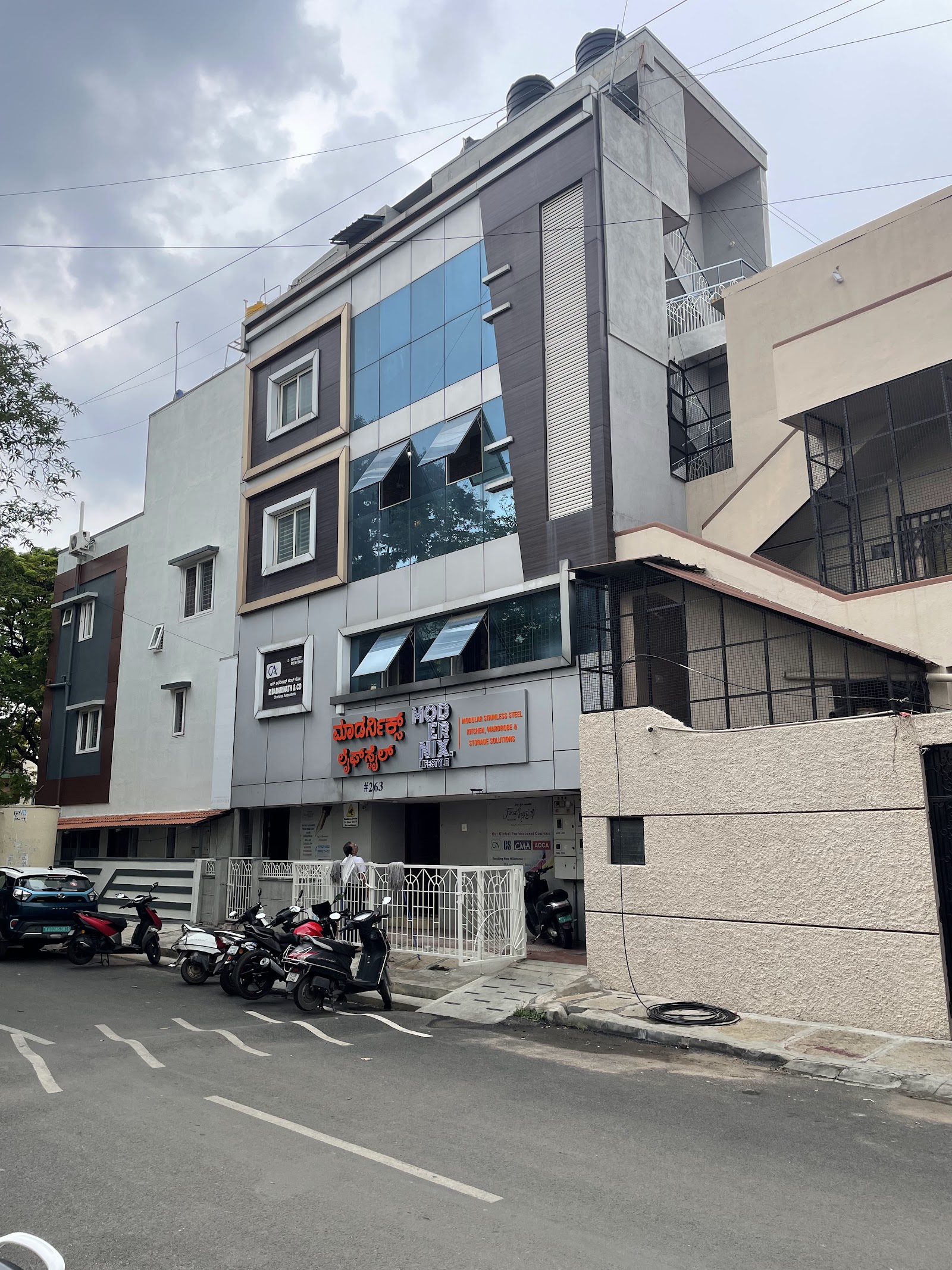 Modernix Lifestyle - Stainless Steel Modular Kitchen and Interiors, SS Kitchens, Sculptures and Wall Cladding project 3