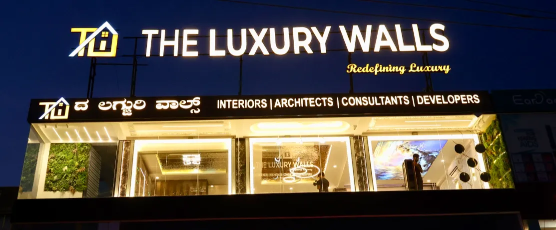 The Luxury Walls - Experience Center — interior design portfolio in Bengaluru