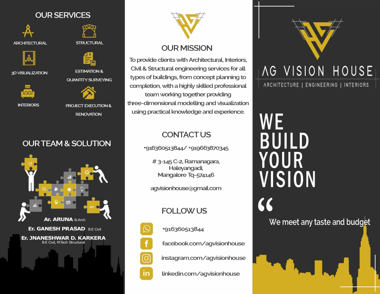 AG VISION HOUSE Architectural & Interior