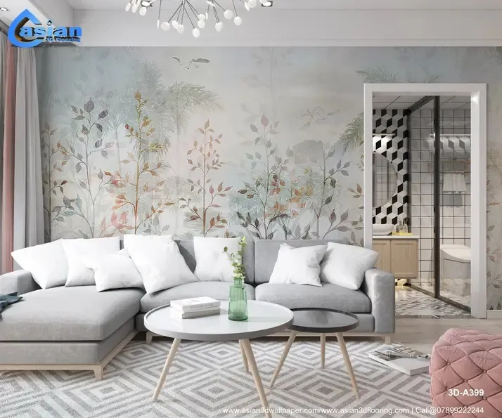 ASIAN 3D FLOORING & 3D WALLPAPER project 2
