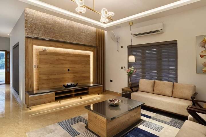 modern interior design project