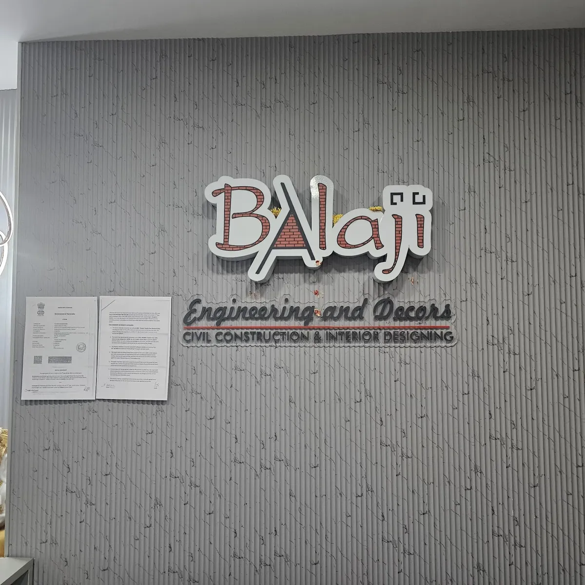 Balaji Engineering and Decors — interior design portfolio in Bengaluru