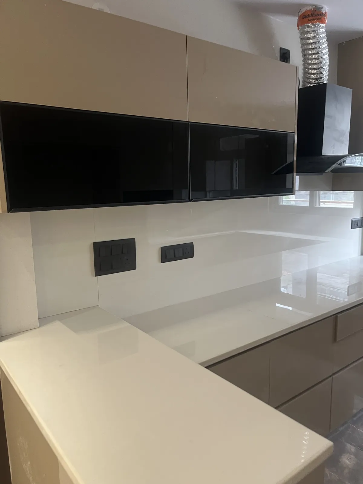 BAANI INTERIORS & KITCHENS - Best Interior Designer in Delhi, Wallpapers-WPC-Louvers-Flooring Dealer- VOX -Sofit panels project 2
