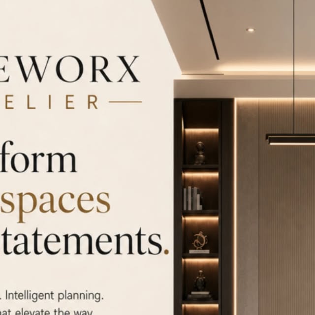 LuxeWorx Atelier Interiors Pvt Ltd on Instagram
