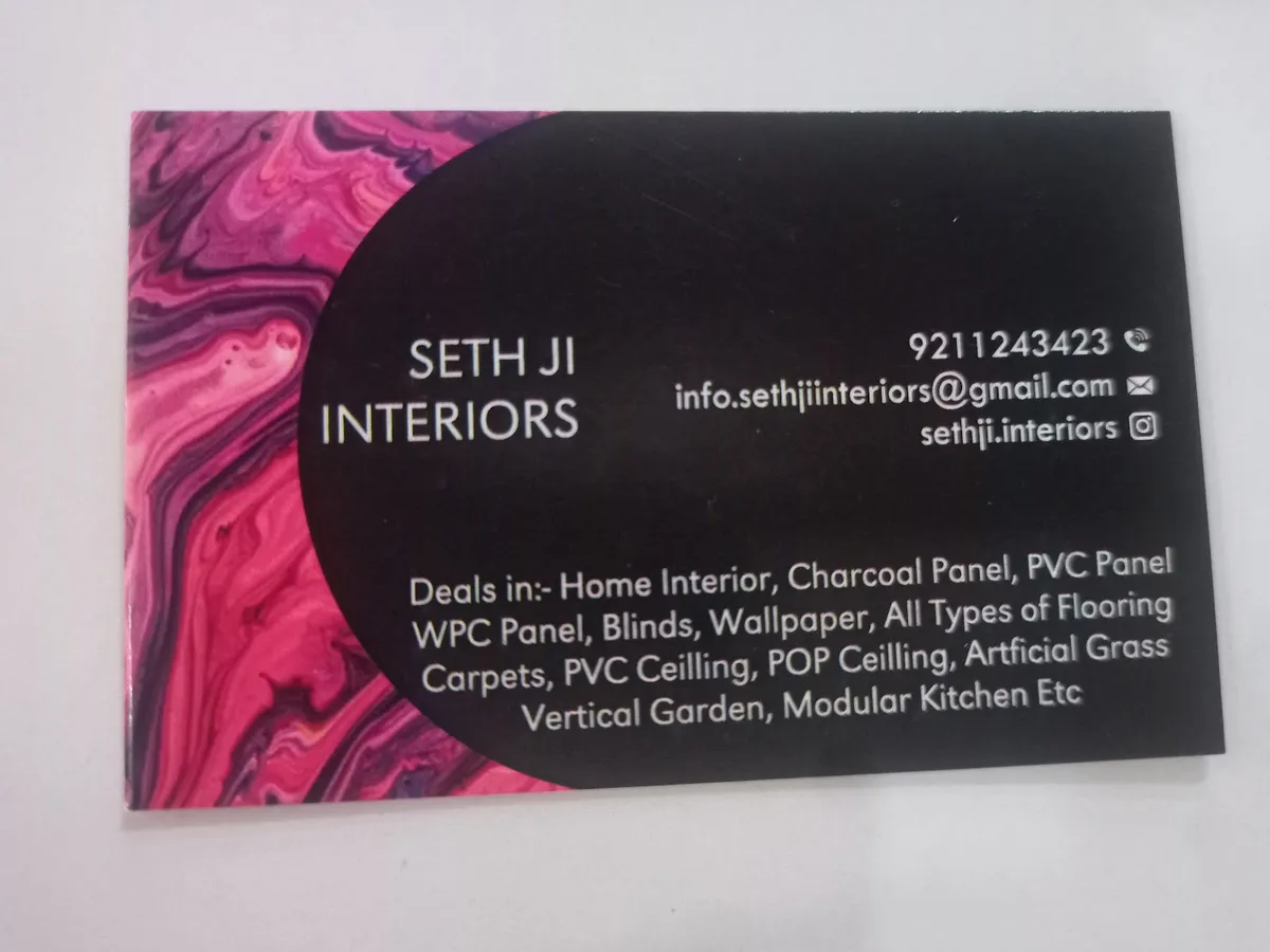 Seth Ji Interiors — interior design portfolio in Ghaziabad