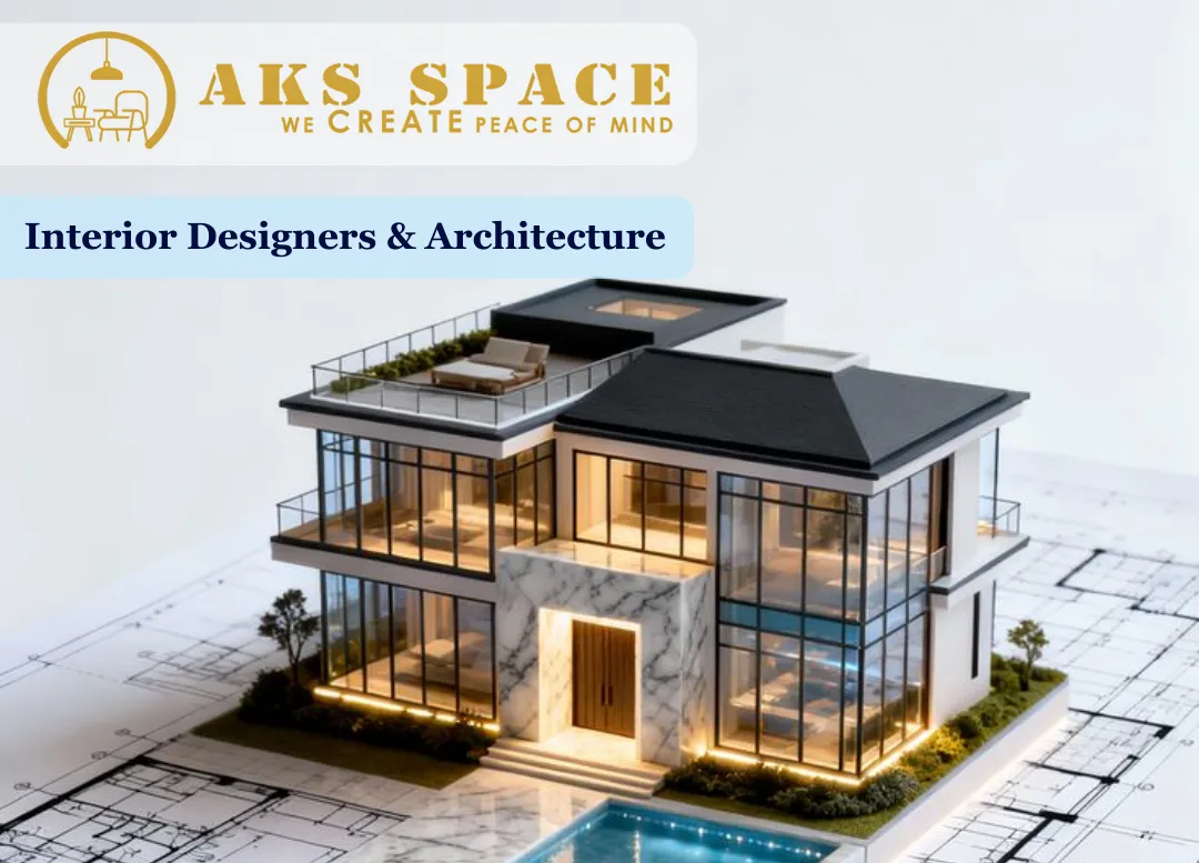 AKS Space — interior design portfolio in Ghaziabad