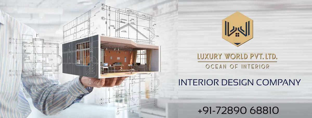 Luxury World Interiors (OPC) Pvt Ltd — interior design portfolio in Ghaziabad