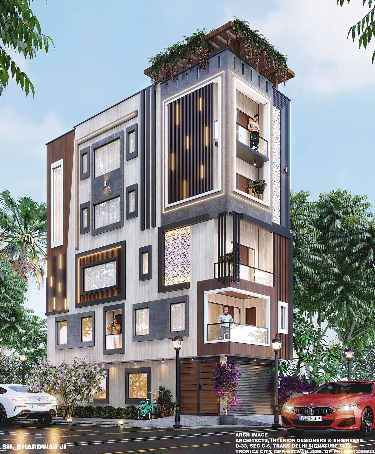 Arch Image - Architects in Ghaziabad , Architecture in Loni Ghaziabad Uttar Pradesh project 1