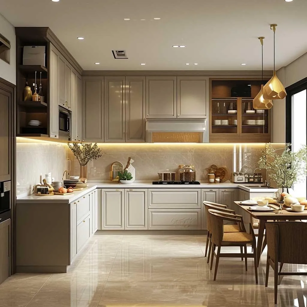 Kitchen vatika — interior design portfolio in Ghaziabad