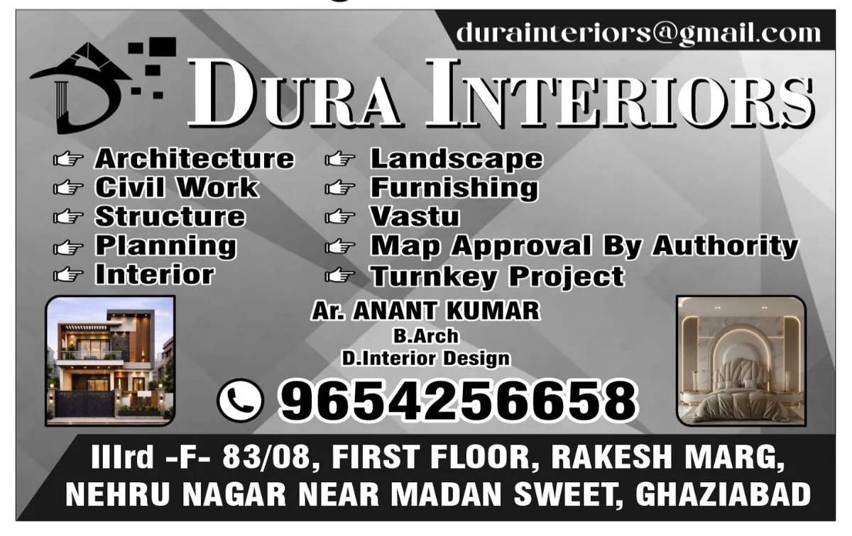 Dura interiors & Architect — interior design portfolio in Ghaziabad