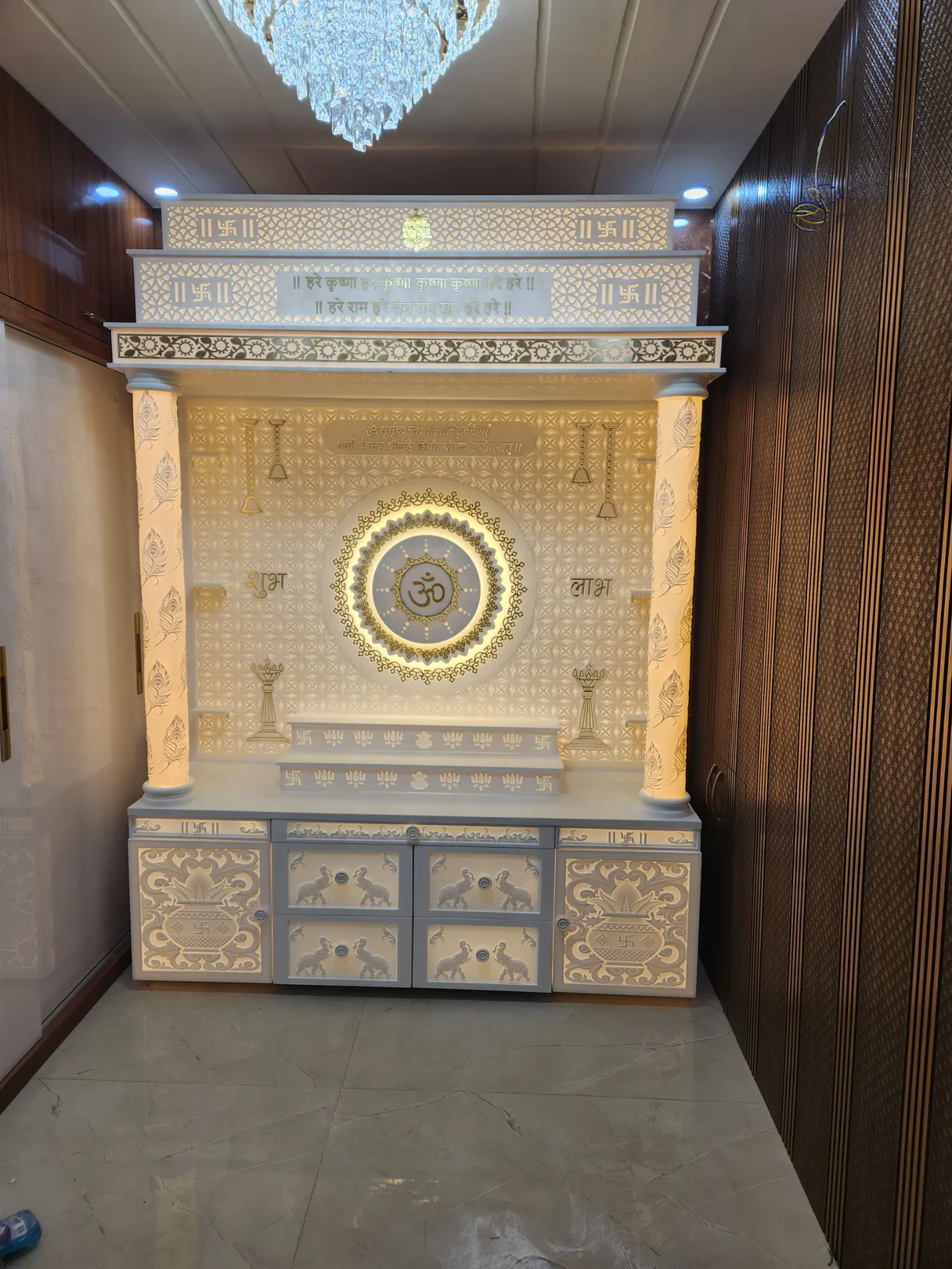Star Corian Interior (Corian mandir design manufacturer) — interior design portfolio in Ghaziabad