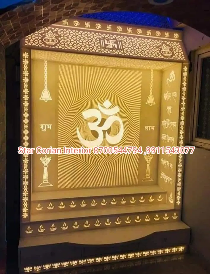 Star Corian Interior (Corian mandir design manufacturer) project 2