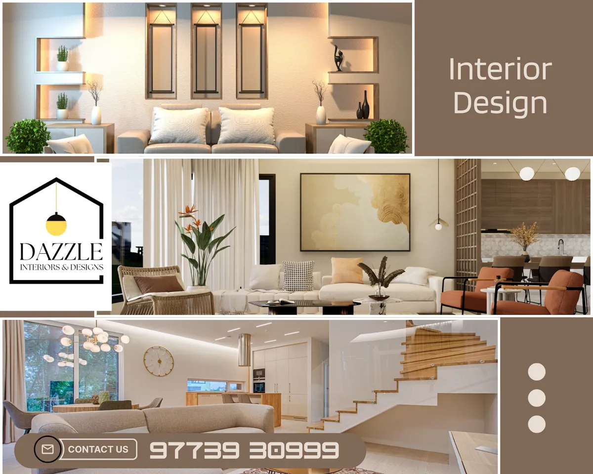 DAZZLE INTERIORS & DESIGNS — interior design portfolio in Ghaziabad