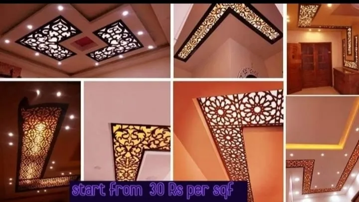 Bhawani 3d art & woodwork / MDF JALI/WPC JALI /CORIAN JALI /MDF AND CORIAN Temple/artcam training / 3d and 2d artcam training project 1