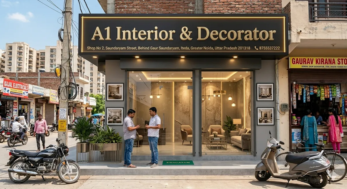 A1 Interior And Decorators — interior design portfolio in Ghaziabad
