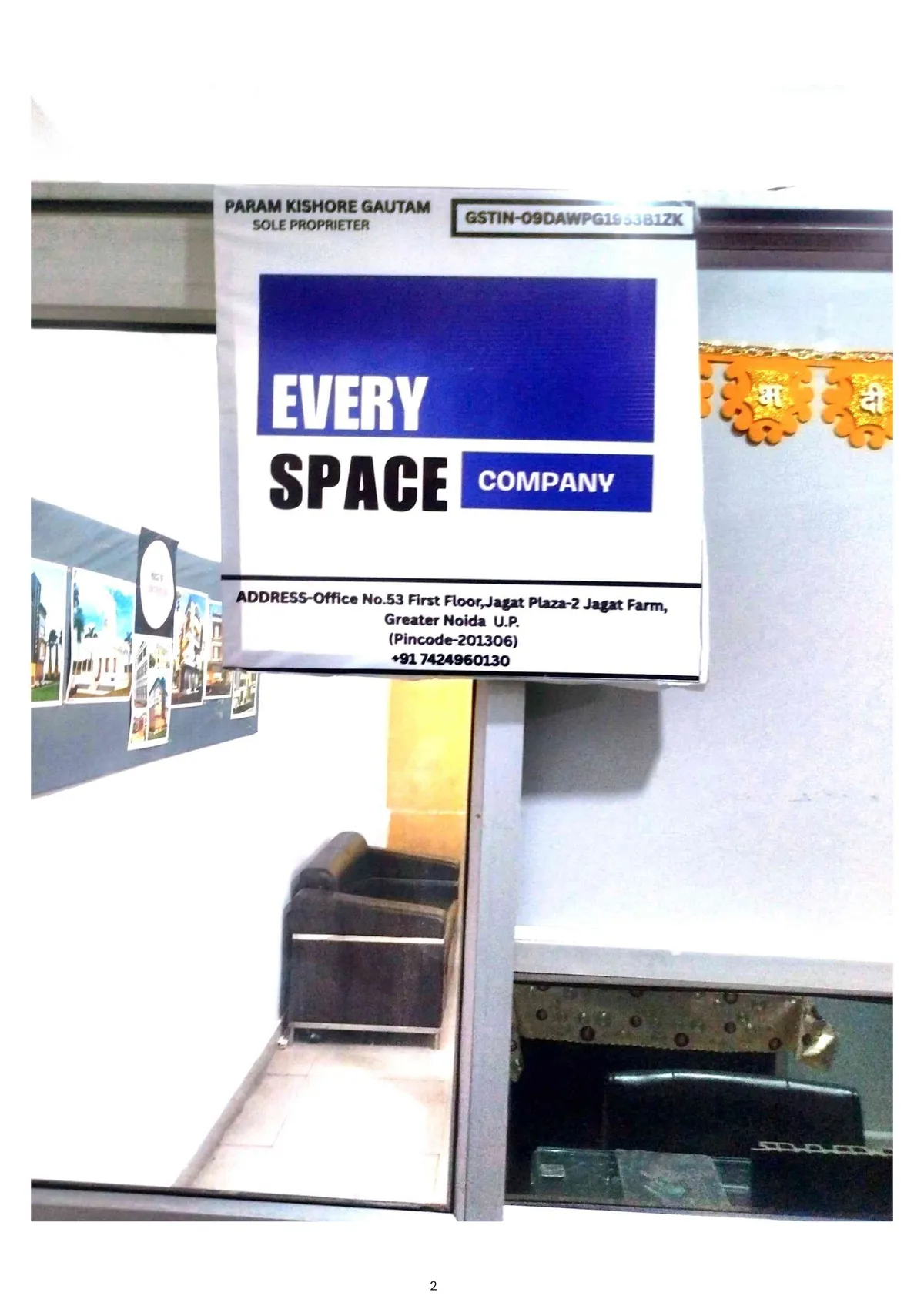 Every Space Company — interior design portfolio in Greater Noida