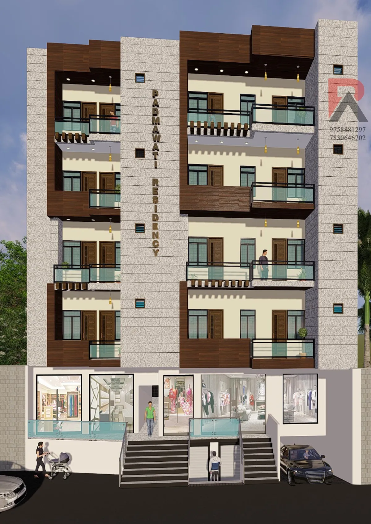 RADIUS ARCHITECTS — interior design portfolio in Greater Noida