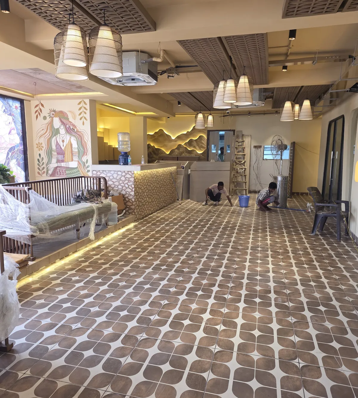 space interior and construction — interior design portfolio in Greater Noida