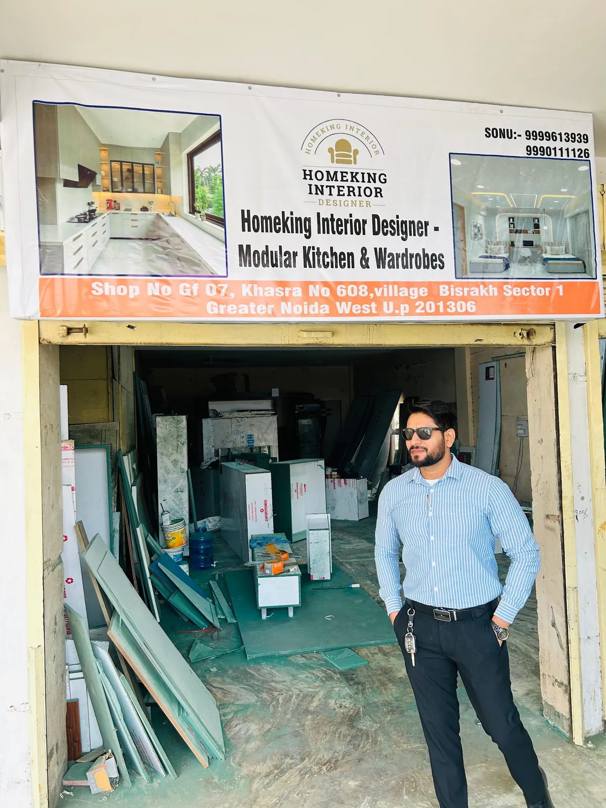 Homeking Interior Designer — interior design portfolio in Greater Noida