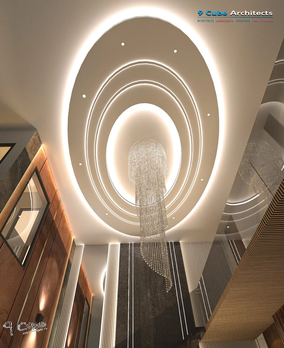 9 Cube Architects — interior design portfolio in Greater Noida