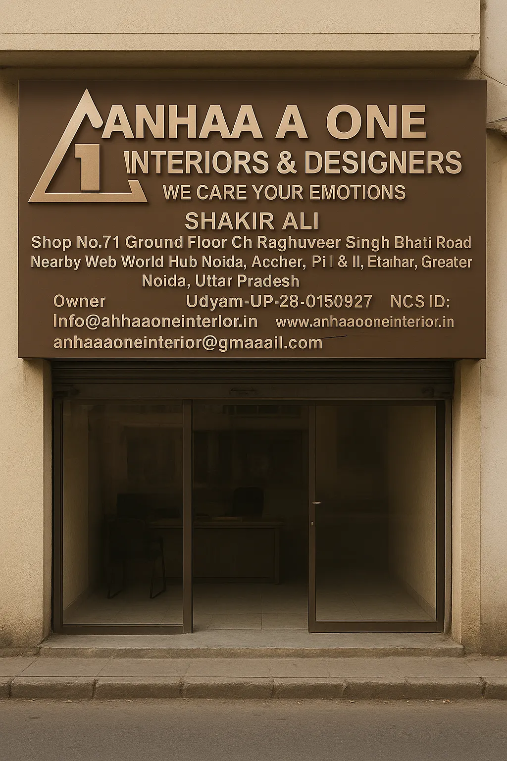 Anhaa Aone Interior — interior design portfolio in Greater Noida