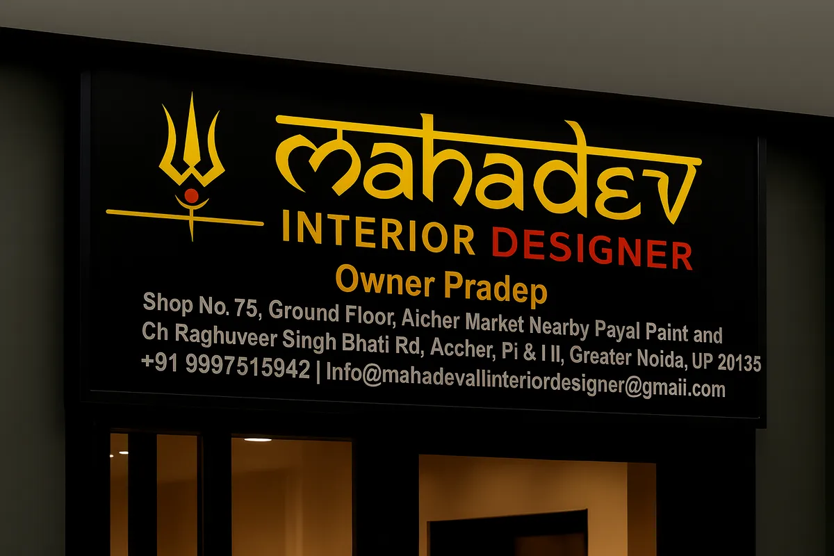 Mahadev All Interior Designer — interior design portfolio in Greater Noida