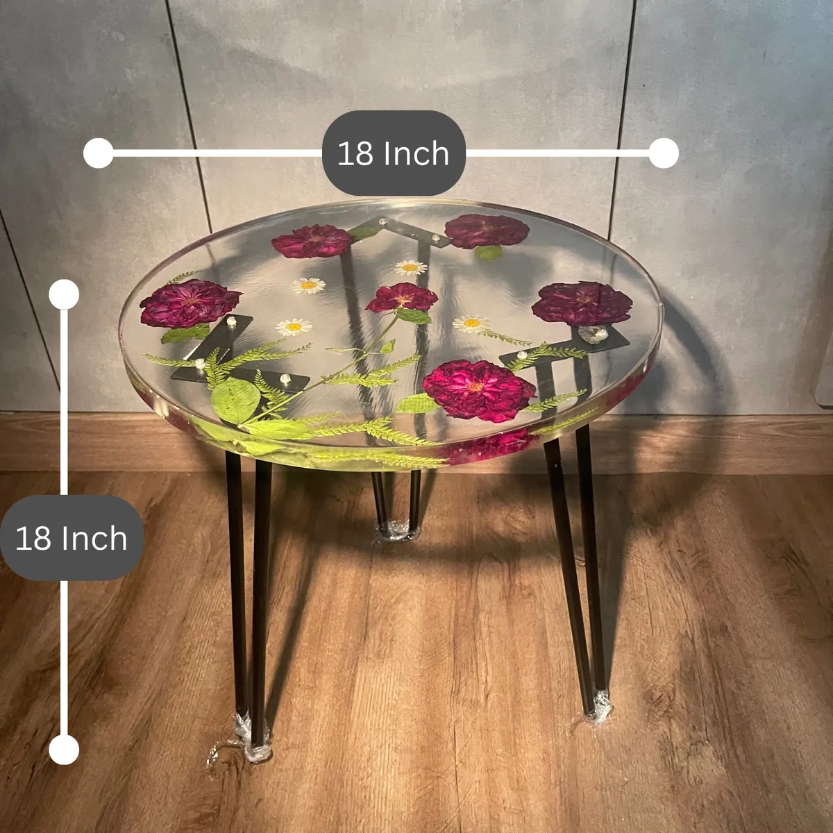 RoyalThum Interior - Epoxy Table Top, Resin Coffee Table,Resin Clock project 1