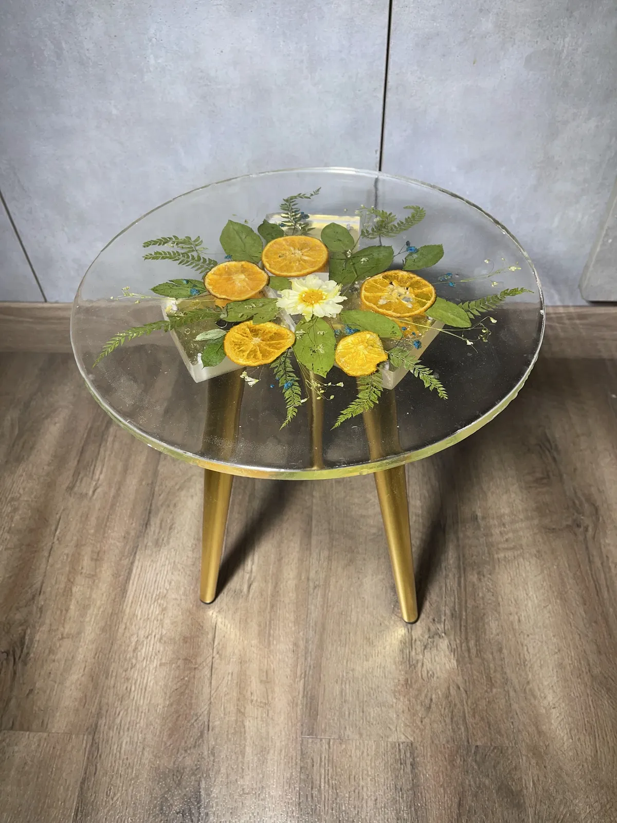 RoyalThum Interior - Epoxy Table Top, Resin Coffee Table,Resin Clock project 3