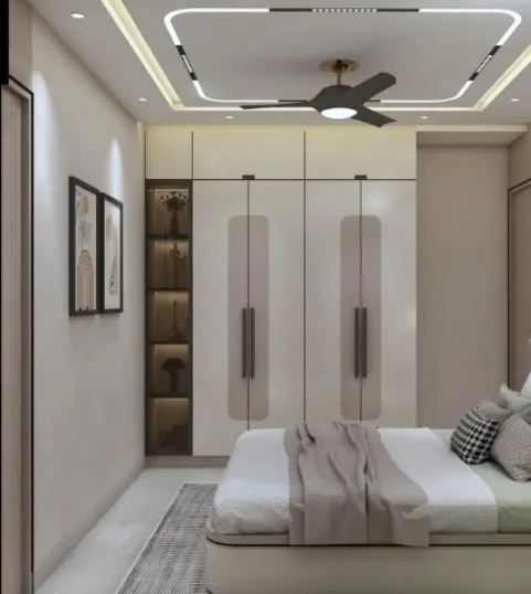 Aiza interior_modular kitchen, wardrobe, tv cabinet,wpc/pvc/charcoal panel,false ceiling project 1