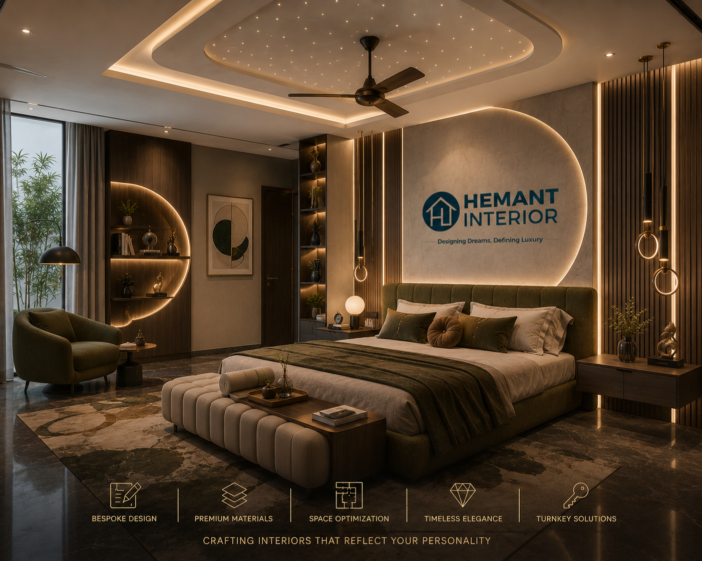 Hemant Interiors - Interior design - Modular Furniture - Turnkey solutions