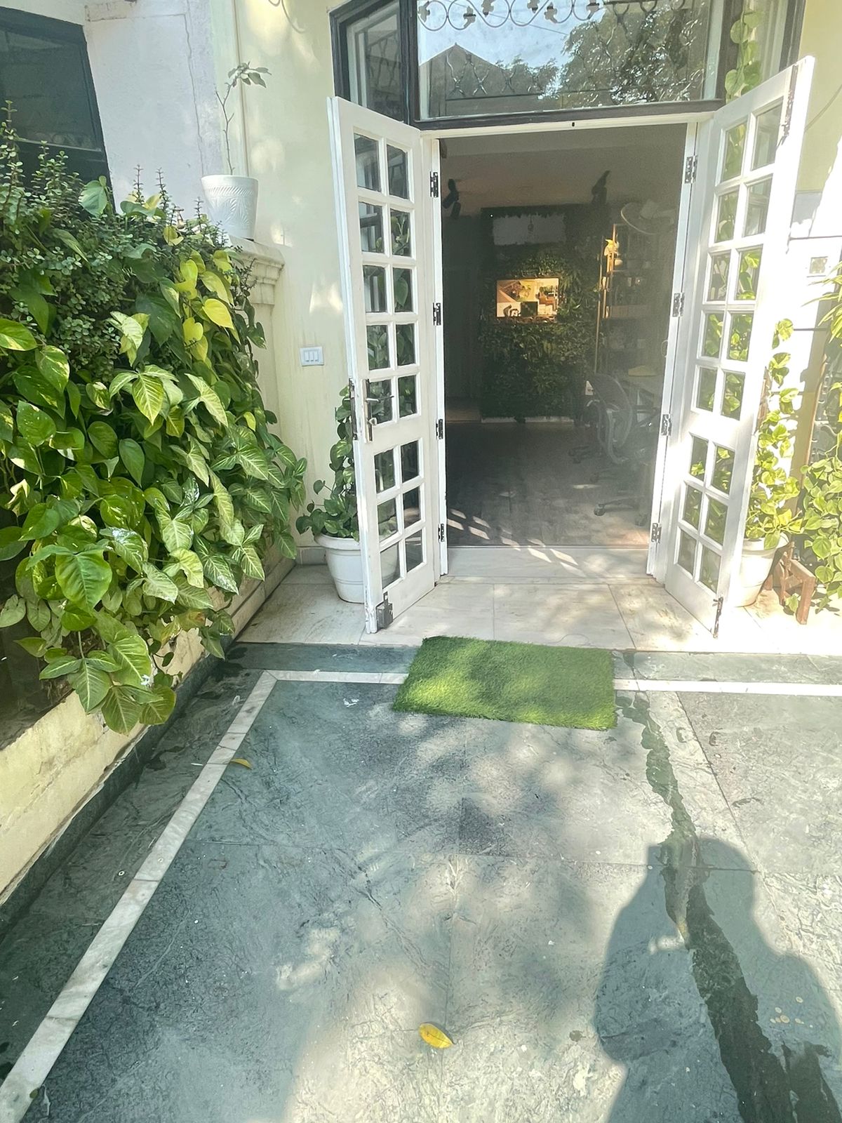 Wedecor8 | Corporate Office Interior Designers Gurgaon Delhi |Moss wall, Landscape, Vertical Garden Designer Gurgaon Del — interior design portfolio in Gurgaon